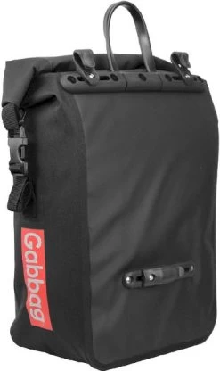 Gabbag Waterdichte Enkele Fietstas - 25 Liter - Zwart -Outwell Winkel 0bbk510 100 04 resultaat