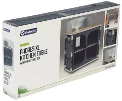 Outwell Padres XL Campingkeuken - Grijs 9 Outwell Padres XL Campingkeuken - Grijs -Outwell Winkel 1068 1900 5709388061553 padres xl keukentafel met bamboe werkblad feature photo2