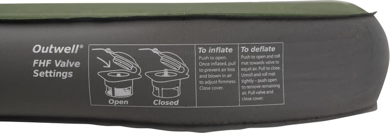 Outwell Dreamhaven Single 7.5 Zelfopblaasbare Slaapmat - Groen 6 Outwell Dreamhaven Single 7.5 Zelfopblaasbare Slaapmat - Groen - Afbeelding 4