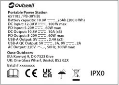 Outwell Akira 300 Power Station Draagbare Lithiumaccu 11 Outwell Akira 300 Power Station Draagbare Lithiumaccu -Outwell Winkel 1070 1900 9f7df4ed c5db 4795 9fdb 697116fe000d 1280x960