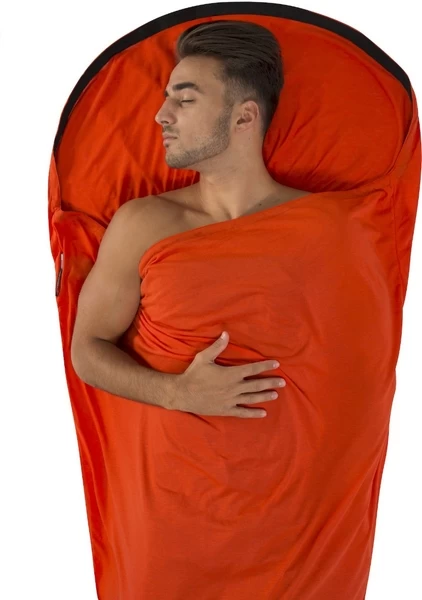 Sea To Summit Reactor Extreme Thermolite Mummymodel Lakenzak XL - Oranje 4 Sea To Summit Reactor Extreme Thermolite Mummymodel Lakenzak XL - Oranje - Afbeelding 2