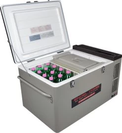 Engel MD60F-C Dual-zone Compressor Koelbox - 57 Liter -Outwell Winkel 1900 1732 md60fc deckel offen