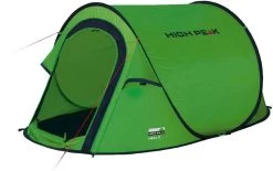 High Peak Vision 2 Pop-up Tent - 2 Persoons - Groen -Outwell Winkel 754 1200 4001690101080