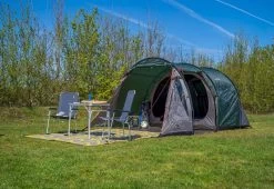 Easy Camp Galaxy 400 Rustic Green Tunneltent - 4 Personen -Outwell Winkel 827 1200 camping shoot 45