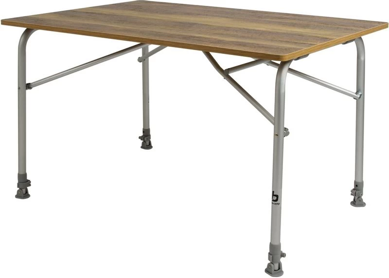 Bo-Camp Feather 100 X 70 Cm Campingtafel - Bruin 5 Bo-Camp Feather 100 X 70 Cm Campingtafel - Bruin - Afbeelding 3