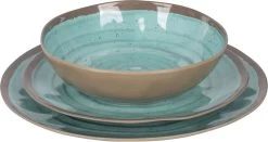 Bo-Camp Halo Melamine Serviesset - 12-delig - Aqua -Outwell Winkel 900 1327 6181392 05