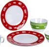 Bo-Camp Happy Camp Melamine Serviesset - 12-delig -Outwell Winkel 900 1358 6181380