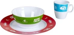 Bo-Camp Happy Camp Melamine Serviesset - 12-delig -Outwell Winkel 900 1358 6181380 02
