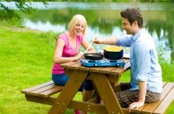 Campingaz Base Camp Lid - 2-pits Kooktoestel -Outwell Winkel 900 1364 26402 6