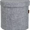 Bo-Camp Urban Outdoor Ottoman Bromley Poef - Grijs -Outwell Winkel 900 711 1609335