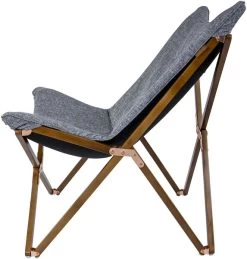 Bo-Camp Urban Outdoor Bloomsbury Vlinderstoel - Grijs - M -Outwell Winkel 942 900 1200369 4