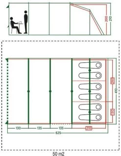 Coleman Vail Long Tunneltent - 6 Persoons 9 Coleman Vail Long Tunneltent - 6 Persoons -Outwell Winkel 972 1900 coleman vail long tunneltent 6 persoons 2