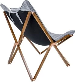 Bo-Camp Urban Outdoor Bloomsbury Vlinderstoel - Grijs - M -Outwell Winkel 988 900 1200369 7