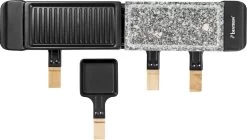 Bestron Raclette/Steengrill - 4 Personen -Outwell Winkel bestron raclettesteengrill 4 personen 12