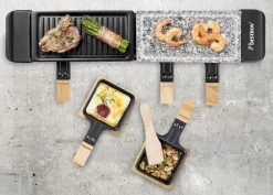 Bestron Raclette/Steengrill - 4 Personen -Outwell Winkel bestron raclettesteengrill 4 personen 6