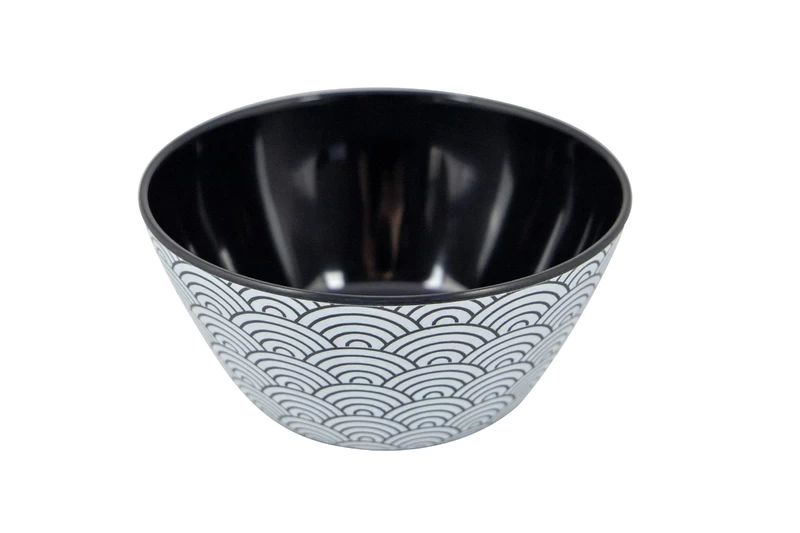 Bo-Camp Mix & Match Melamine Serviesset - 16-delig - Zwart 4 Bo-Camp Mix & Match Melamine Serviesset - 16-delig - Zwart - Afbeelding 2