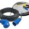 Haba Verlengkabel CEE Haakse Koppeling 10m -Outwell Winkel joeeeee