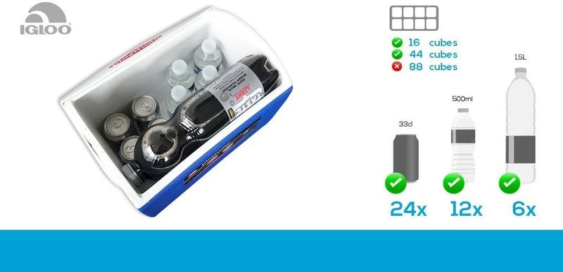 Igloo Playmate The Boss Passieve Koelbox - 13,2 Liter 8 Igloo Playmate The Boss Passieve Koelbox - 13,2 Liter - Afbeelding 6